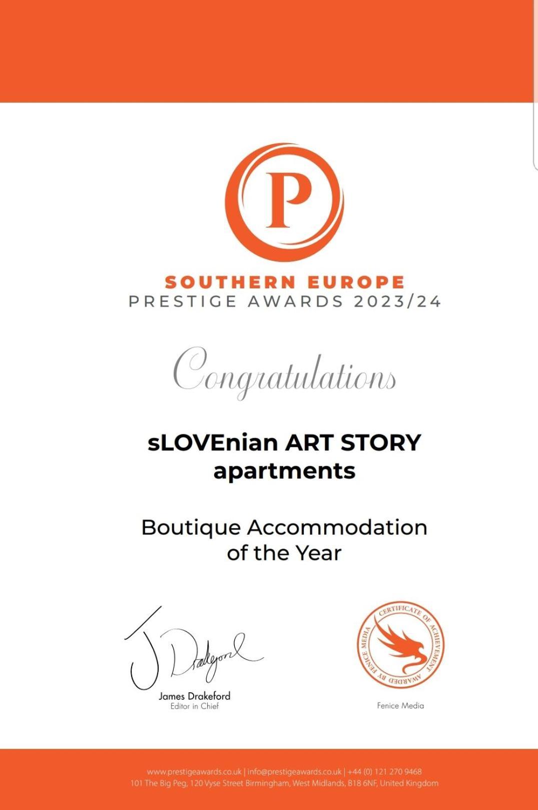 Apartamento Slovenian Art Story Liubliana Exterior foto
